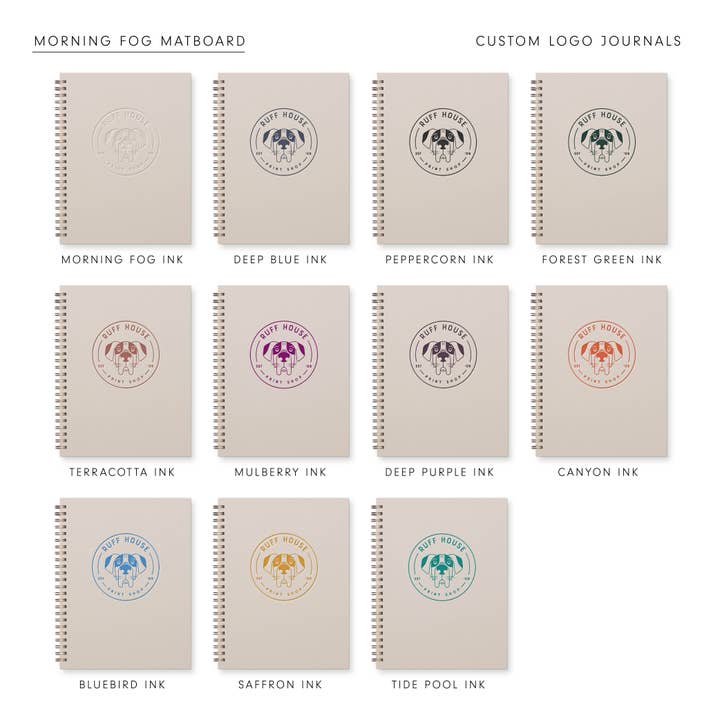 Ruff House Print Shop - Wholesale Notebook - Custom : Logo Journal Lined Notebook20