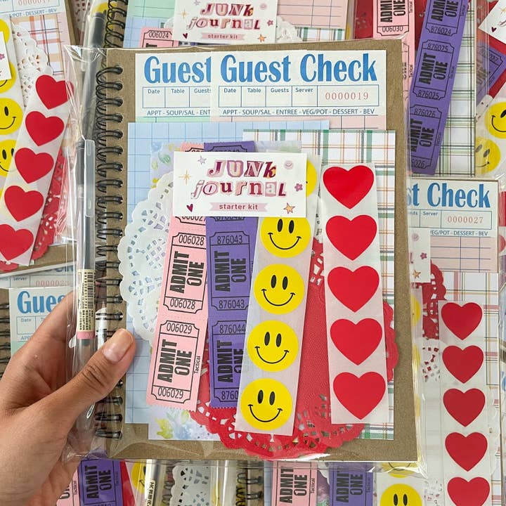 Trinket Party - Wholesale DIY Craft Kit - Junk Journal Starter Kit