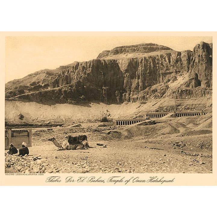 Found Image Press - Venta al por mayor Tarjeta postal - Tarjeta postal EG-198 Valle de los Reyes, Tebas