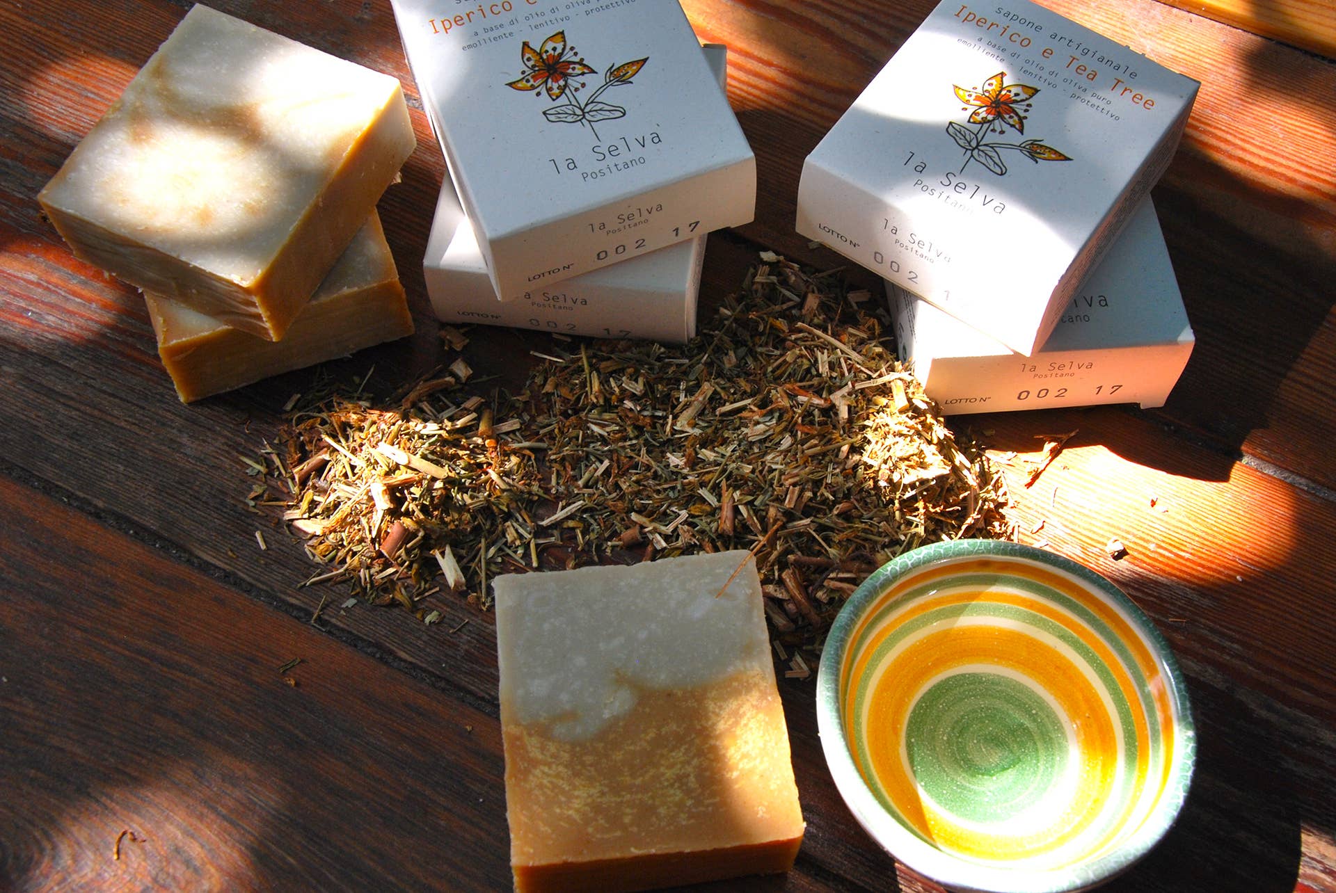 La Selva Positano Cosmetici Naturali - Wholesale Bar Soap - HYPERERIC AND TEA TREE SOLID SOAP3