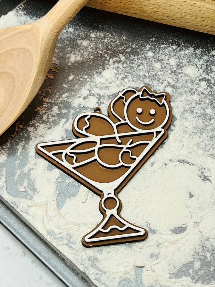 Naughty Gingerbread People - The Boozey Ones for wholesale by The Wooden Gift Co