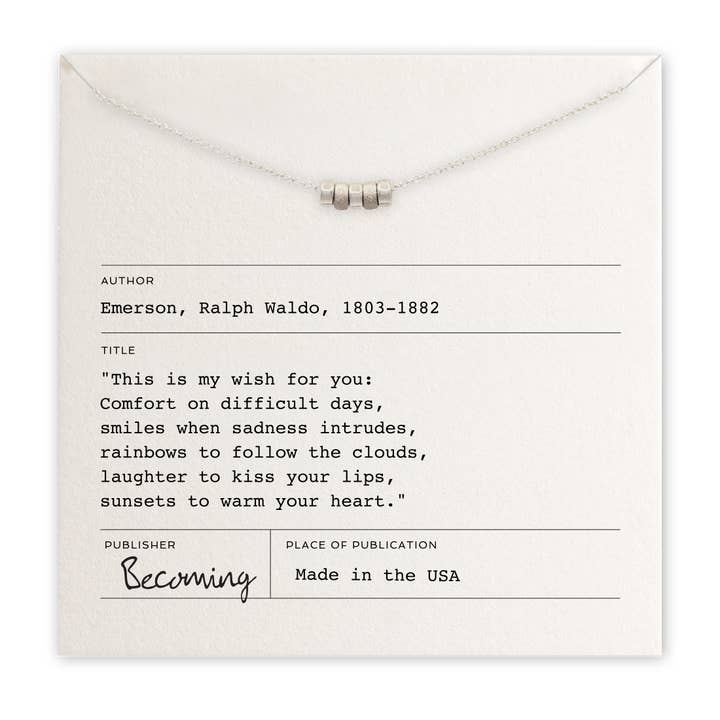 Collier My Wish For You pour la vente par Becoming Jewelry
