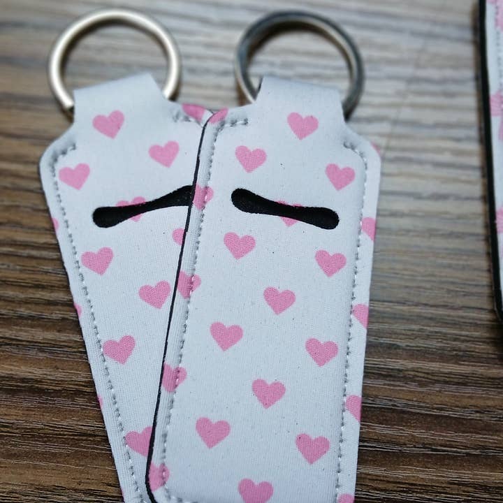 MadeByHBK - Wholesale Keychain - Unisex - Heart and Bows Lipgloss Keychain Holders4