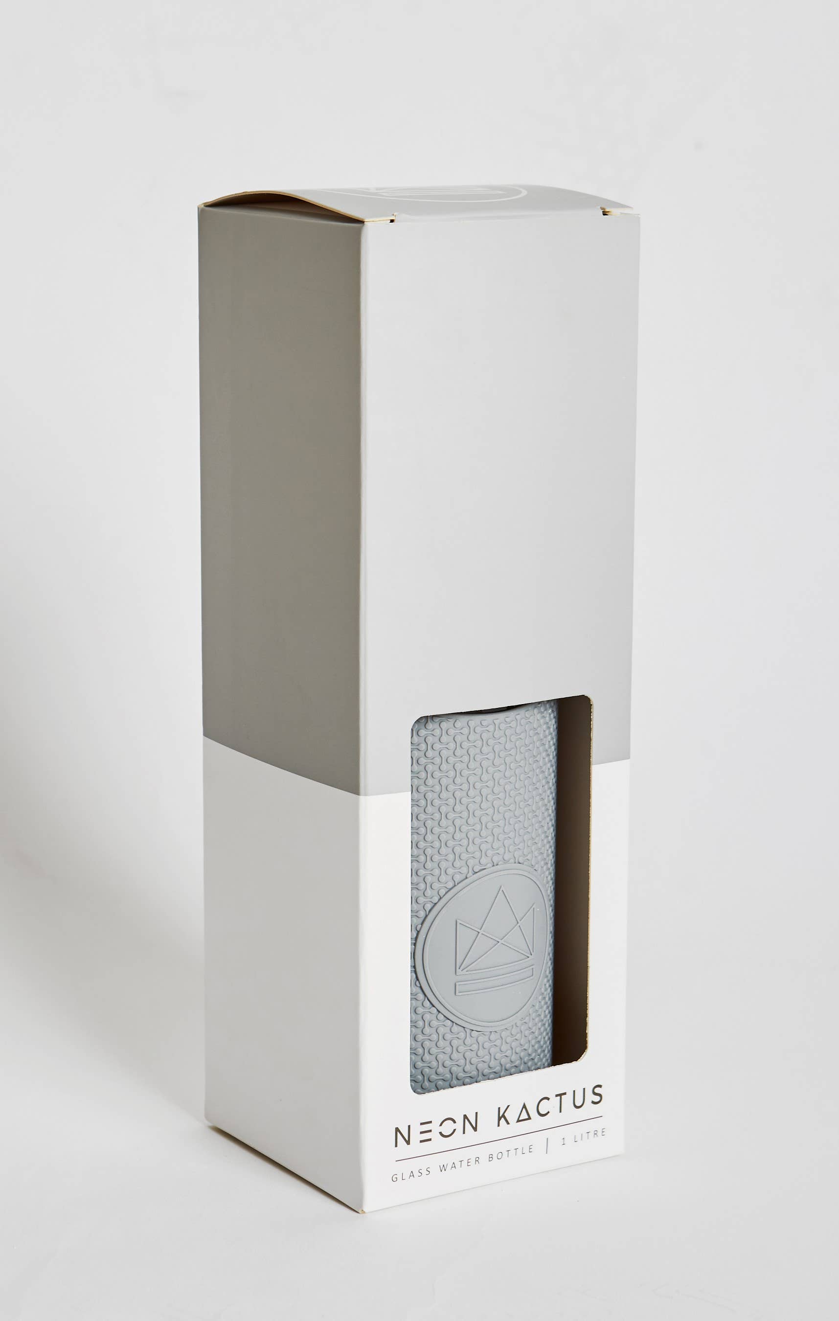 Neon Kactus – wholesale Water bottle – Reusable Glass Bottle - Forever Young 1000 ml4