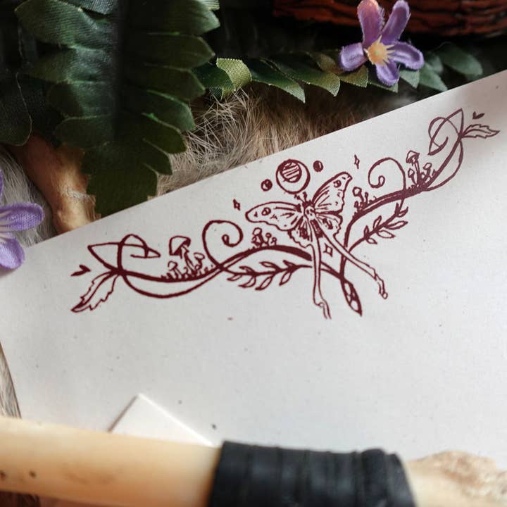 Tia Kinsman - Wholesale Stationery/Notecard Set - Goblin Garden Letter Stationery Set4