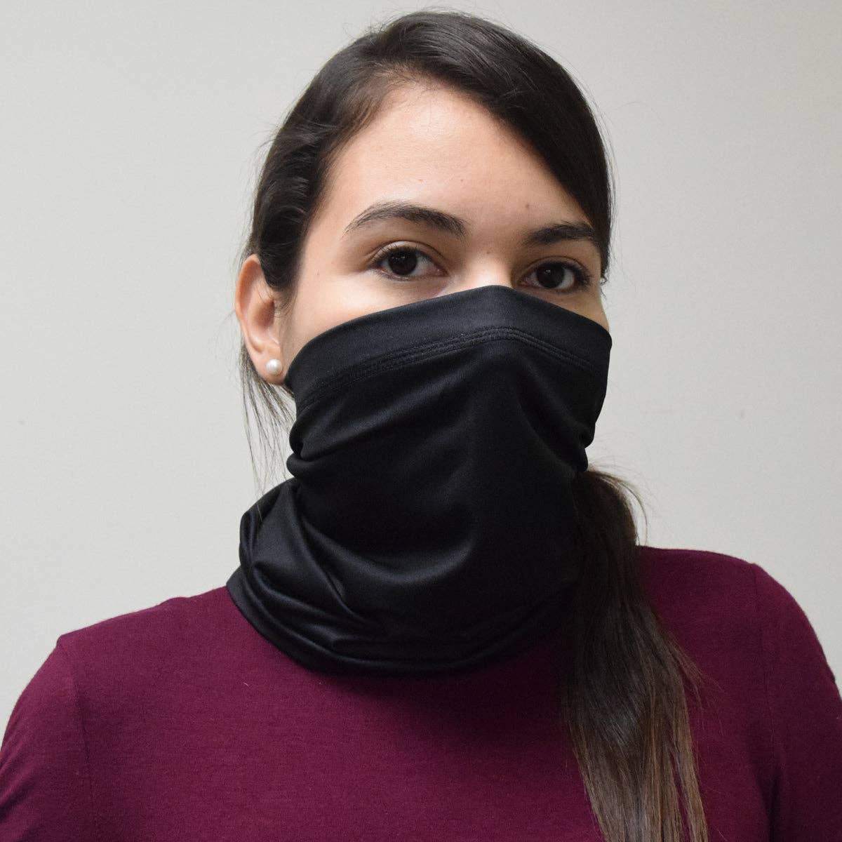 Vive La Fete - Wholesale Sporting Accessories - Cal State LA Golden Eagles Vive La Fete Gold Game Day Collegiate Logo Face Cover Soft  Four Way Stretch Neck Gaiter3