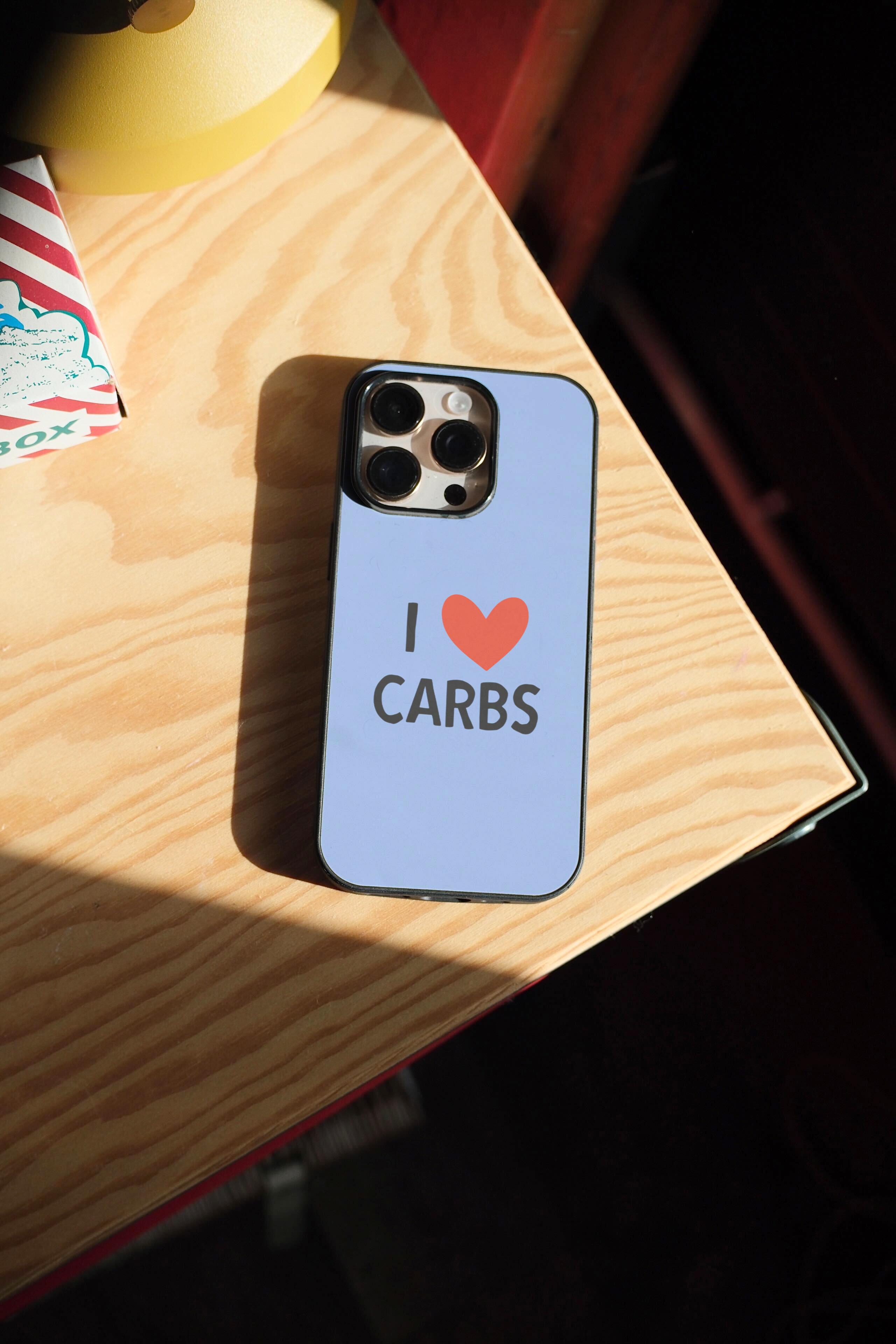 Wisdom and Wonder Designs – wholesale Phone case – Women’s – I Love Carbs | Phone Case1