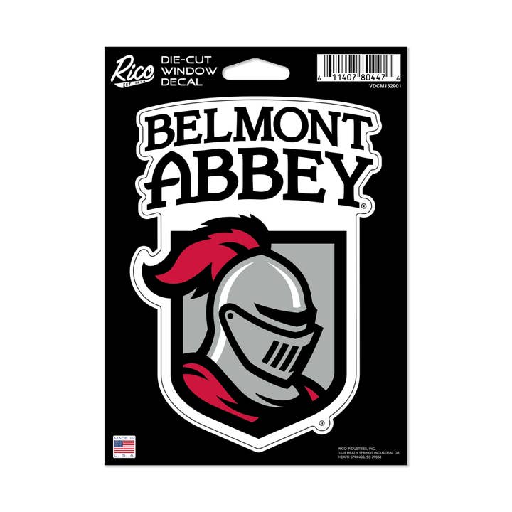 Rico Industries - Wholesale Car Decorative Charm - Unisex - NCAA  Belmont Abbey Crusaders  Medium Die Cut Decal0