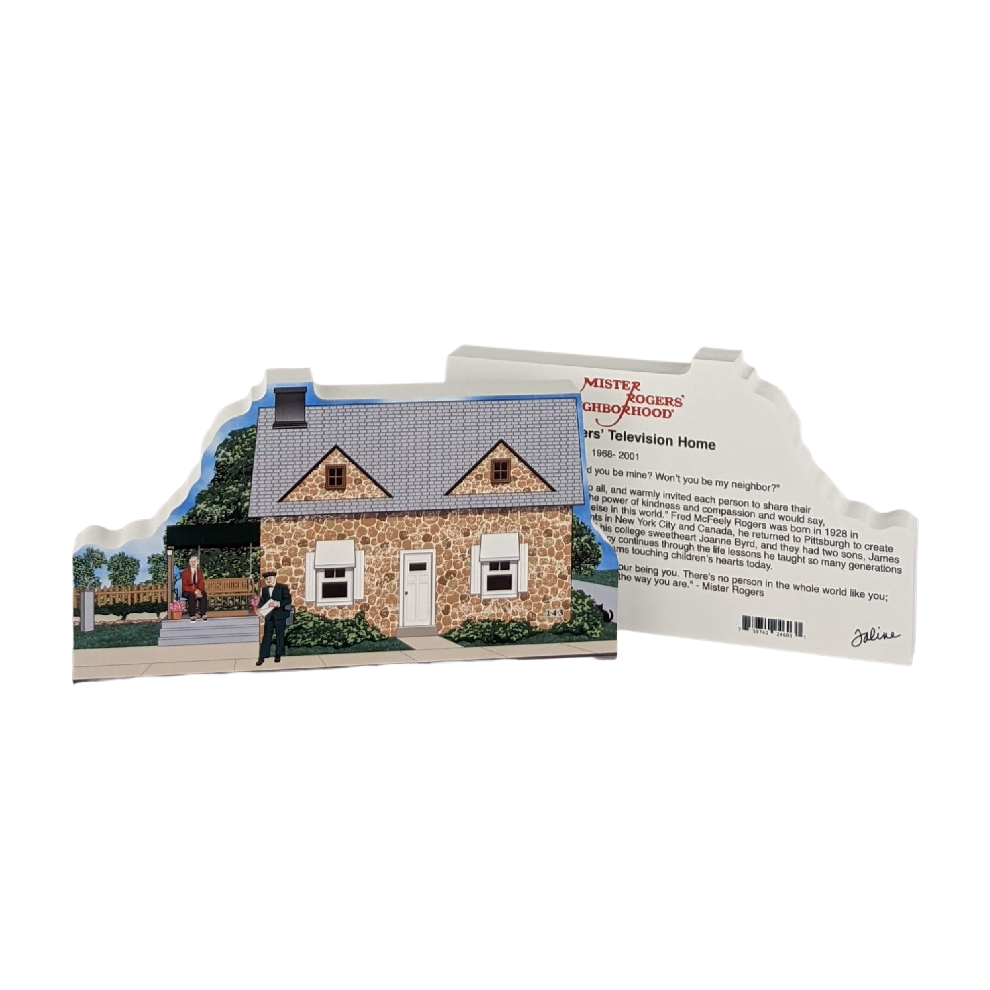 Cats Meow Village - Wholesale Decorative Tabletop Object - Cats Meow Village, Mister Rogers' Neighborhood (5-piece set)4