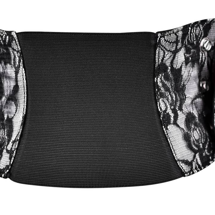 Miss Leather - Wholesale Corset - Women's - Printed Mesh Corset Waist Belt - Womens Waist Cincher3