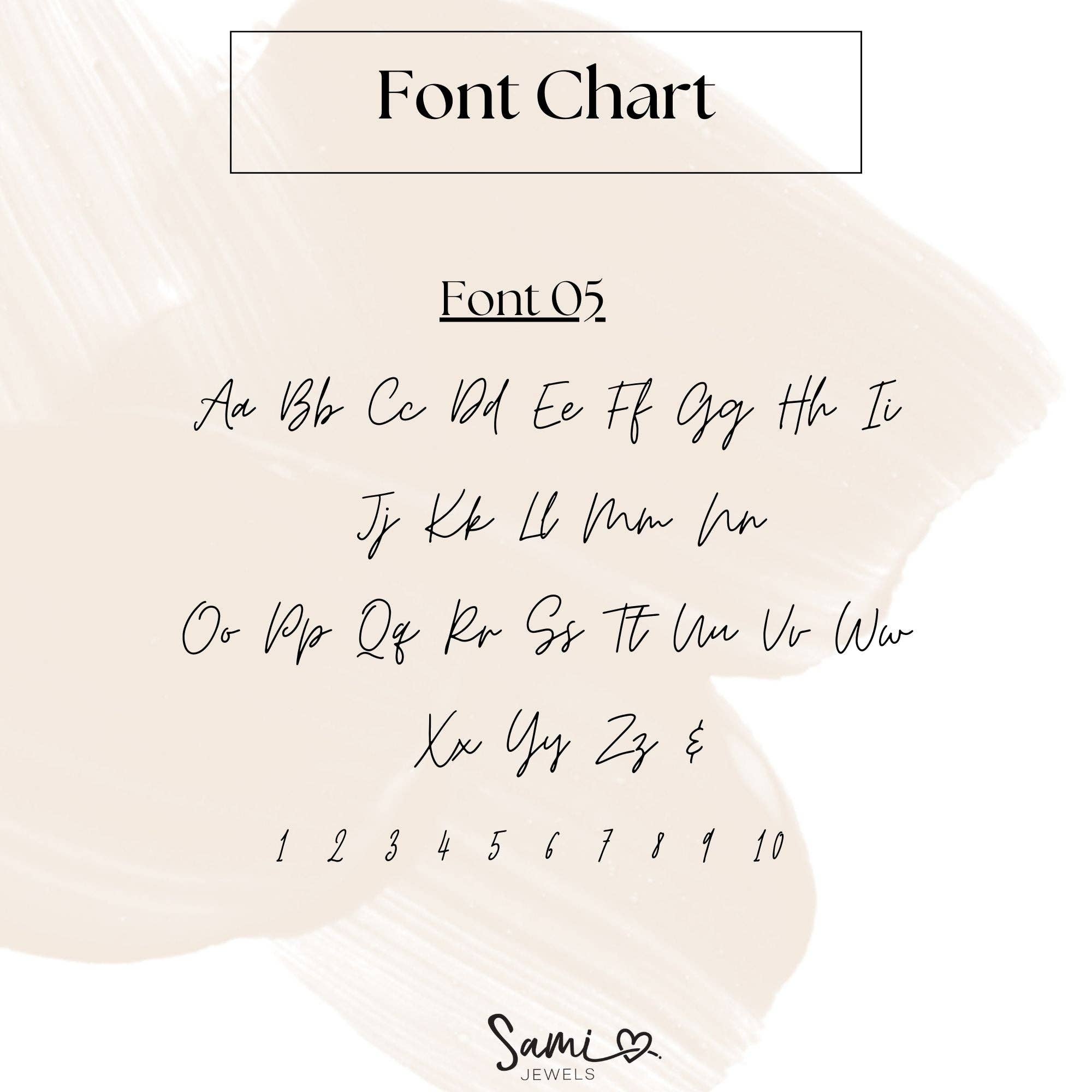 Sami Jewels - Vendita all'ingrosso Collana con ciondolo/pendaglio - Collana con nome personalizzato6