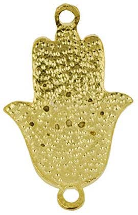 Mandala Crafts – wholesale Individuell berlock/hänge – Guldmetall Hamsa Hand Evil Eye Charms 10 st för smycken göra, prydnadsföremål; av Mandala hantverk5