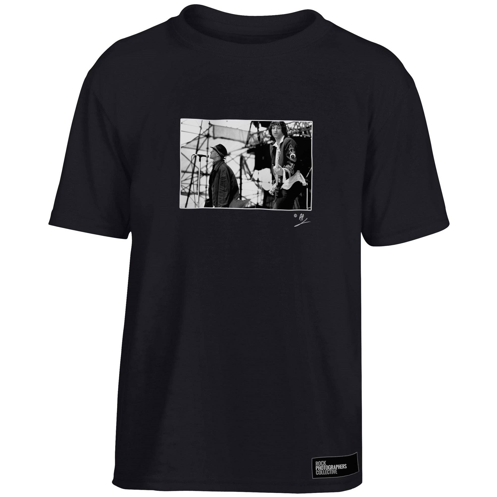 Rock Photographers Collective – wholesale T-shirt med screentryck – Barn – Michael Stipe och Peter Buckley REM levande barn T-Shirt0