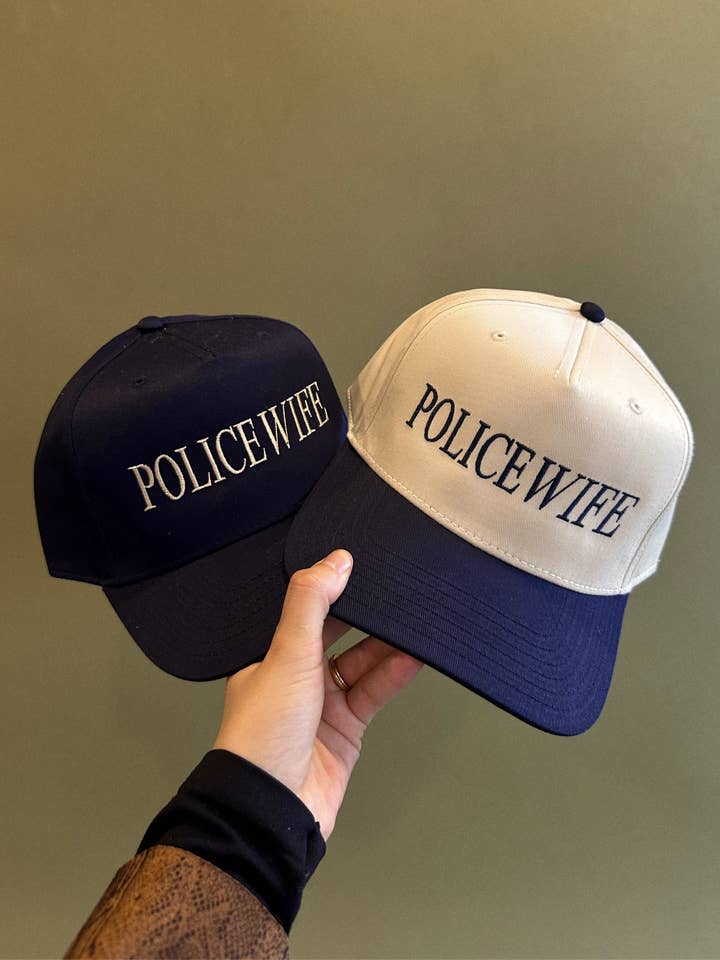 Police Wife hat for wholesale by Electric label