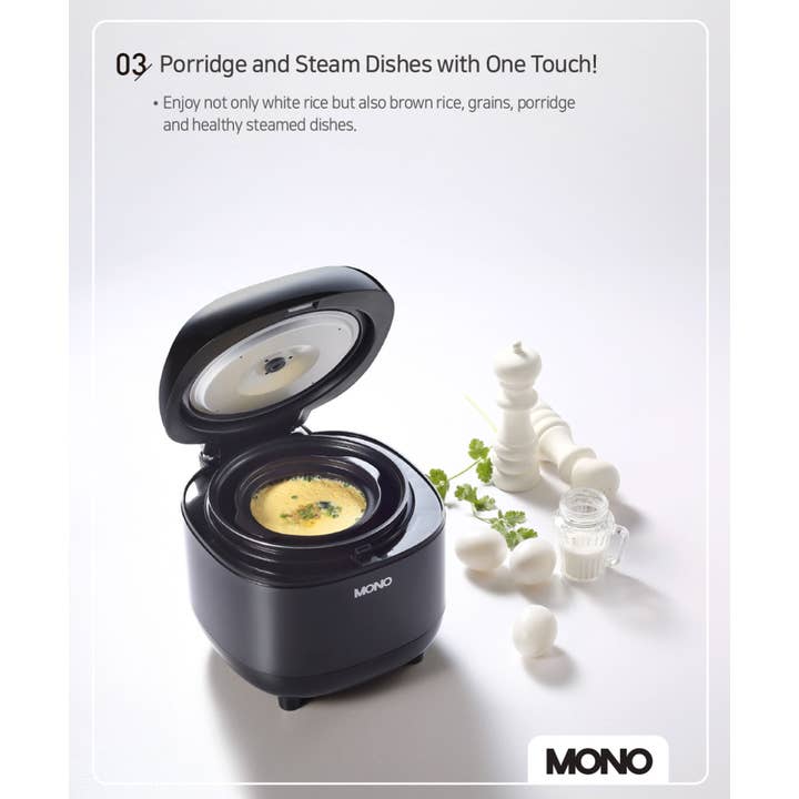 KEY Company - Wholesale Kitchen Appliance - Mono Micom Electric Rice Cooker 3 Cups Black10