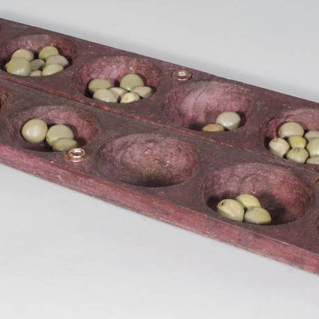 Large long in-line portable wari game for wholesale by The Niger Bend