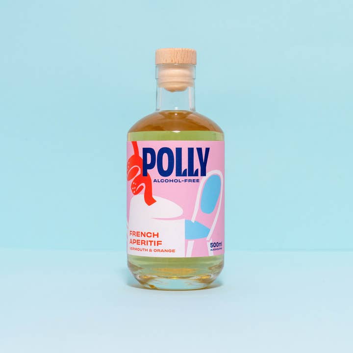 POLLY - Wholesale Alcoholvrij aperitief - POLLY Frans aperitief 500 ml - Alcoholvrij aperitief