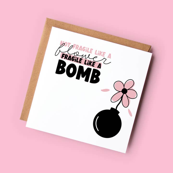 Não frágil como uma flor, frágil como, você tem este por atacado de Lynseylovez