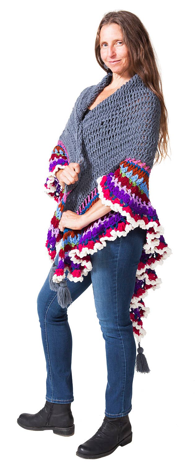 Ark Imports - Wholesale Wrap - Women's - Jade Shawl1