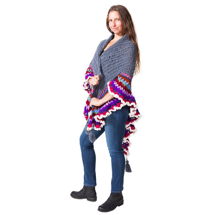 Ark Imports - Wholesale Wrap - Women's - Jade Shawl1