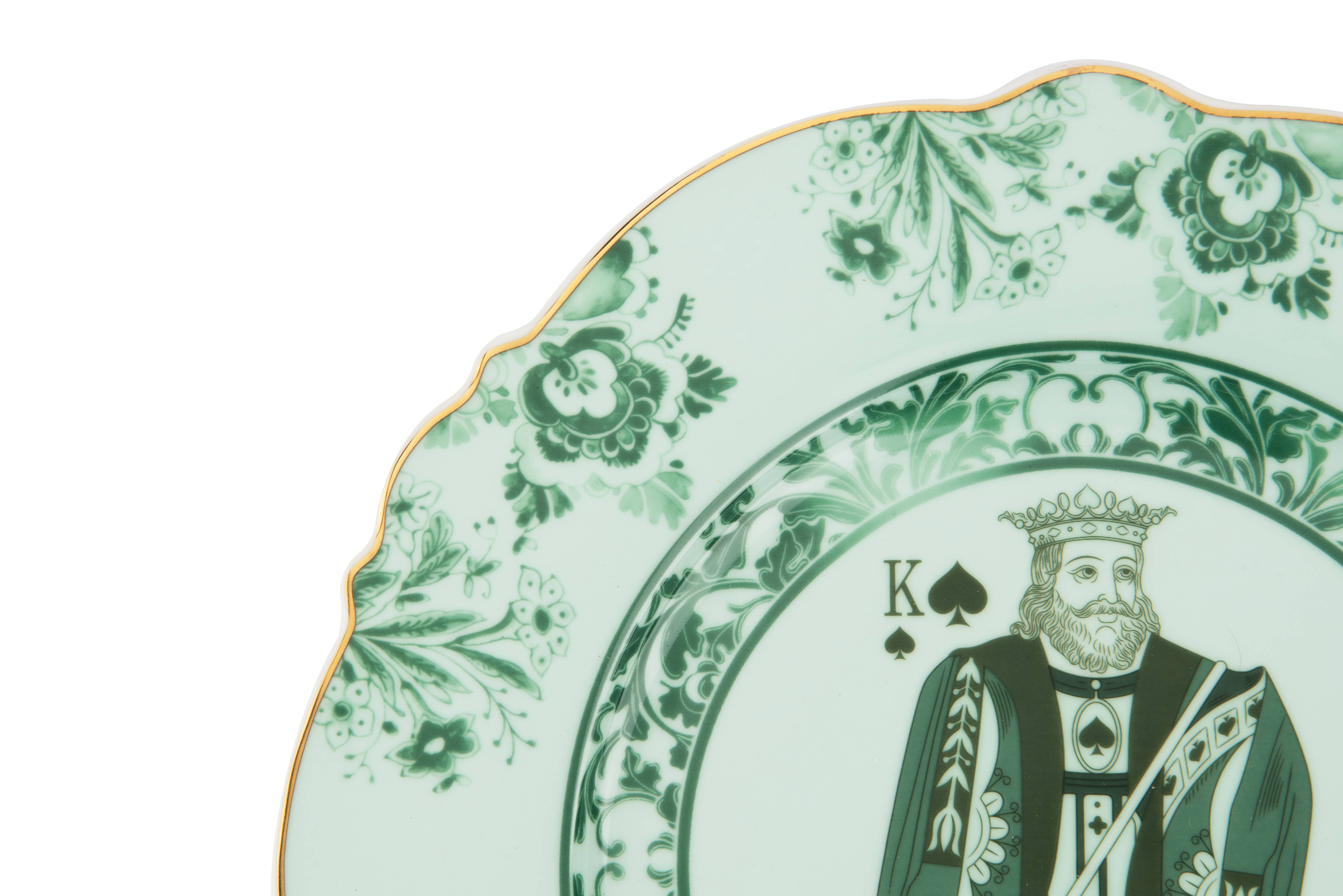 multicoloridas Conjunto de 12 Pratos I Bari para venda a revendedores na Faire2