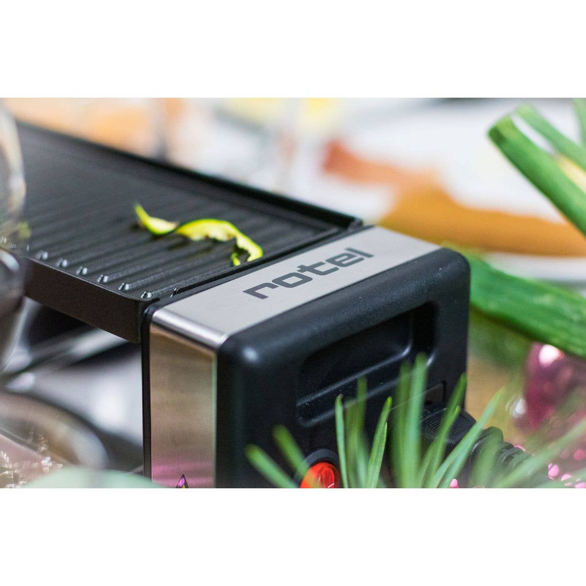 Zenker - Wholesale Kitchen Appliance - Set of 2 connectable raclette machines for 2 people Rotel4