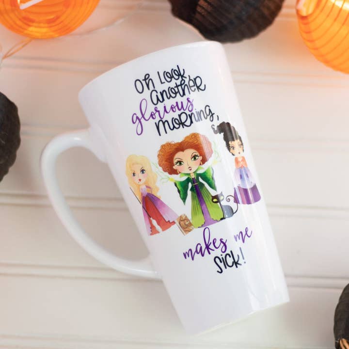 Oh kijk nog een glorieuze ochtend latte koffiemok voor wholesale door Blush and Bold Collective