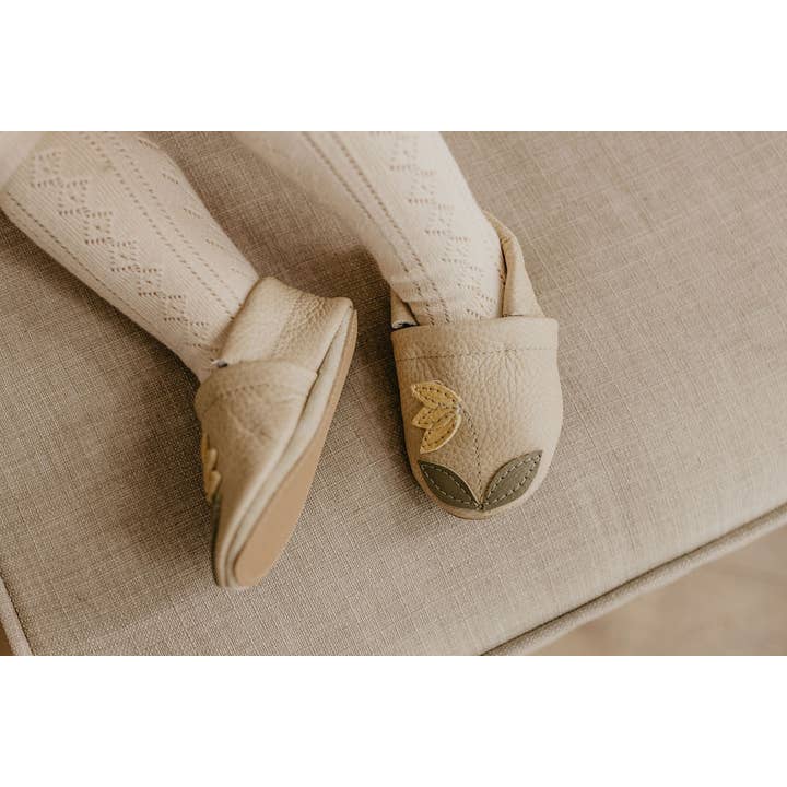 Starry Knight Design - Wholesale Moccasins - Kids - Yellowbell on Barley Leather Shoes Moccs Baby and Toddler