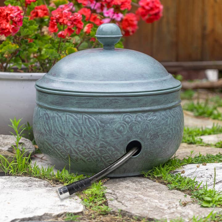 Good Directions - Wholesale Plant Pot - Key West Hose Pot with Lid
