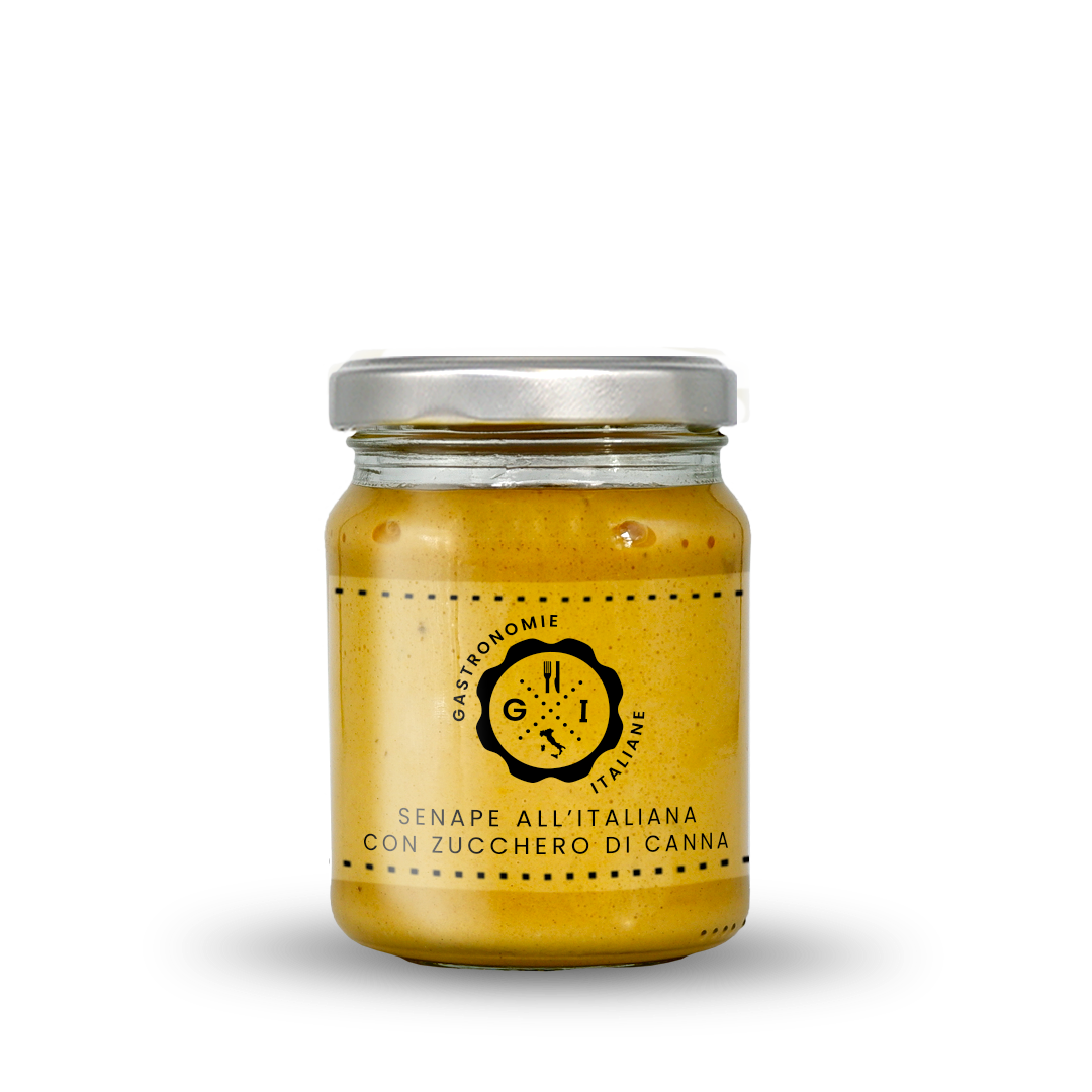 Gastronomie Italiane - Wholesale Mosterd - Delicate mosterd 130 g0