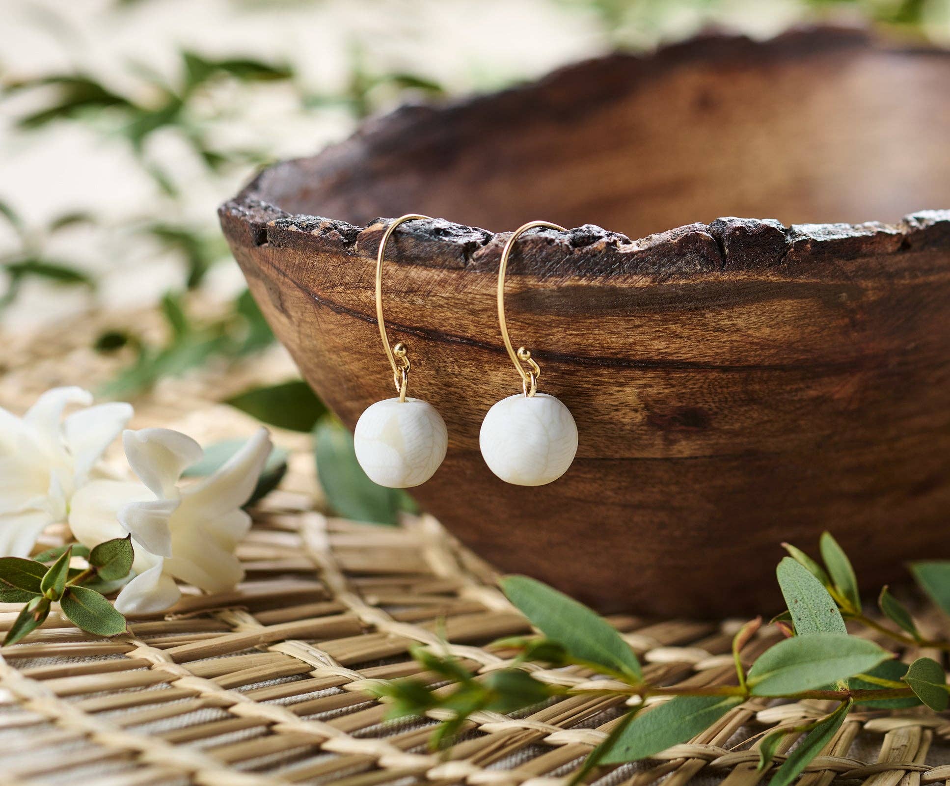 Wholesale Sahara Medium Bead Earrings for your store Faire