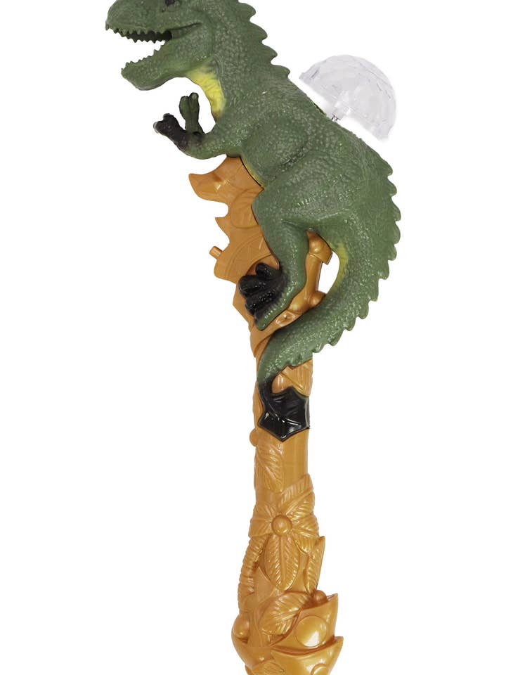 ASSORTED T-rex Dino Led Flashing Disco Balll Magic Wand for wholesale on Faire4