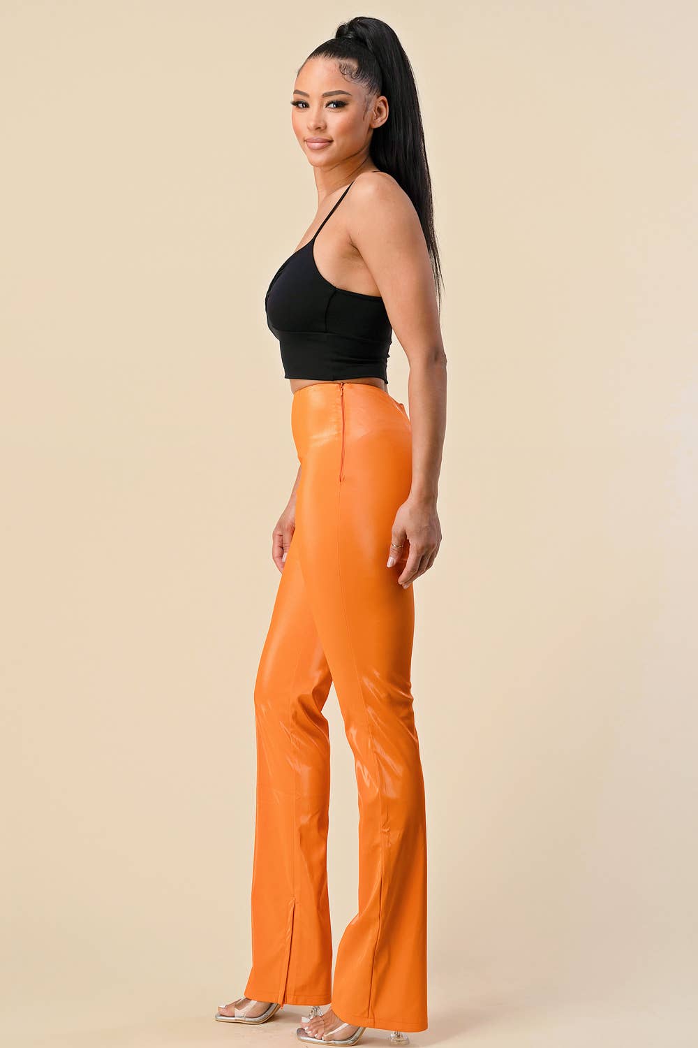 The Sang - Wholesale Broek - Dames - SP43080521 - BROEK VAN IMITATIELEER12