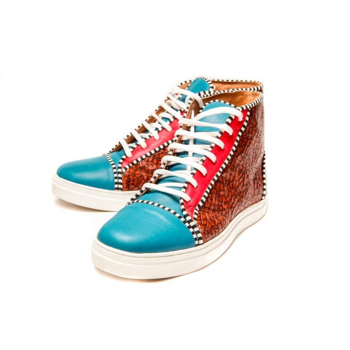 Off Court Sneakers - Blau für den Großhandel von Milenika shoes