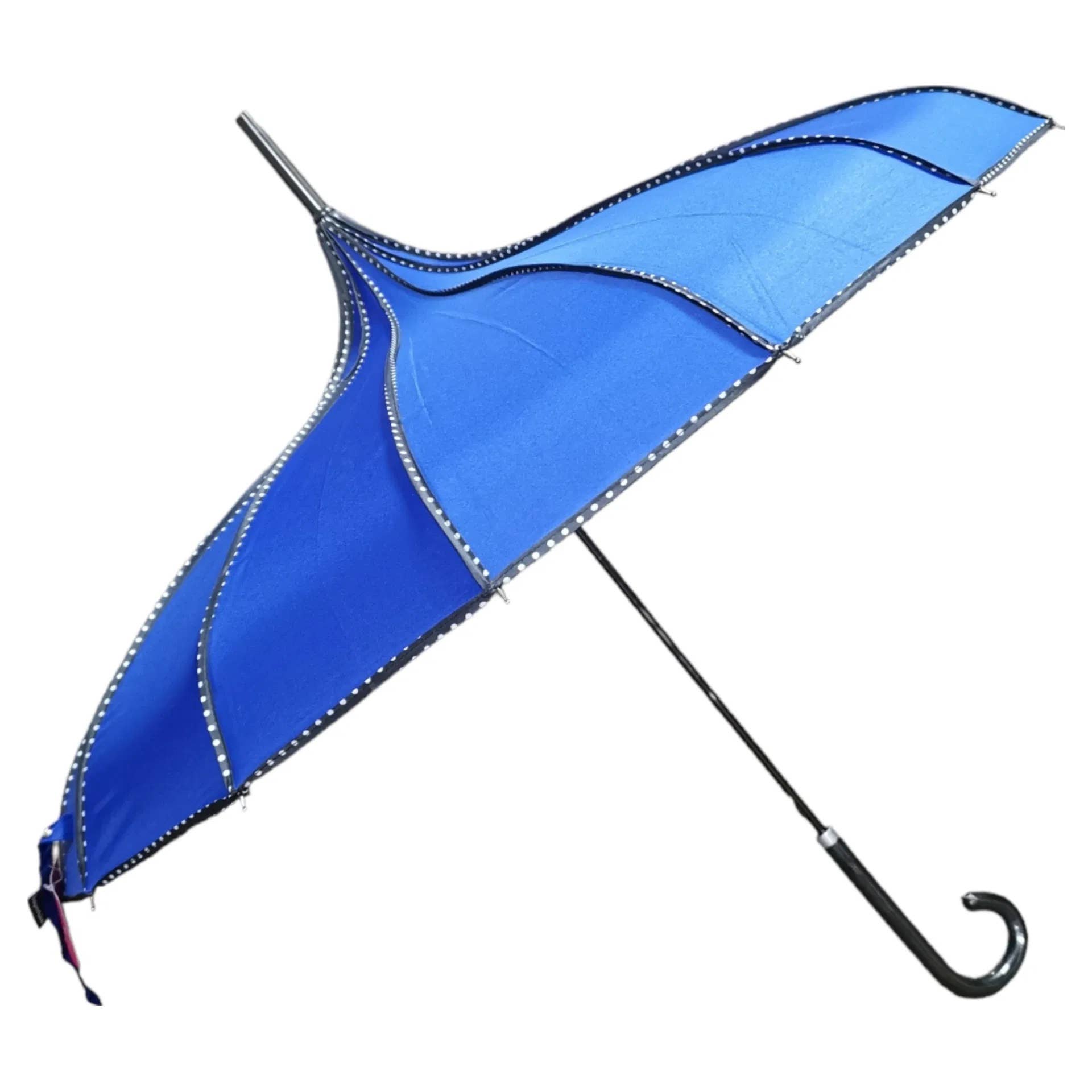Superbia - Wholesale Umbrella - Women's - Pagoda Trims Long Stick Umbrella (For Sun & Rain)0