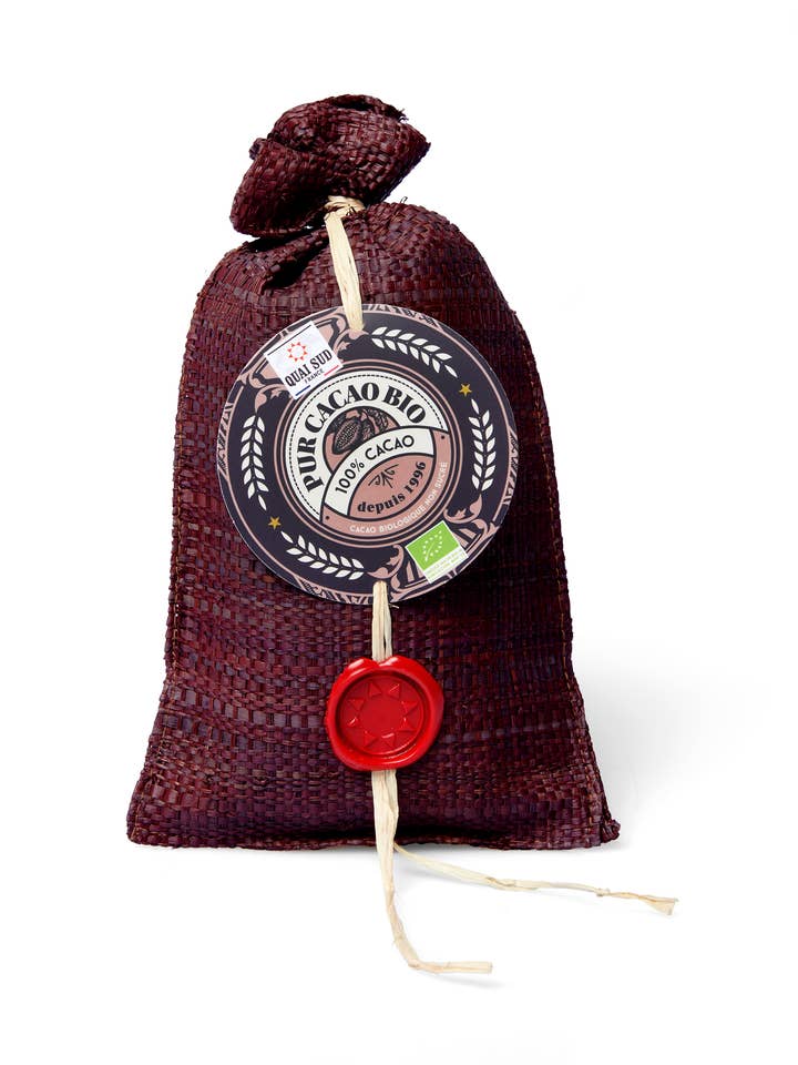 ORGANIC COCOA PURE RABANE 250G for wholesale by QUAI SUD