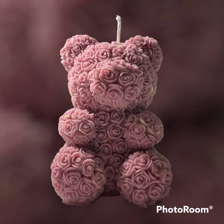 AtelierCMXII - Wholesale Novelty Candle - New in! Rosey Teddy Bear Candle7