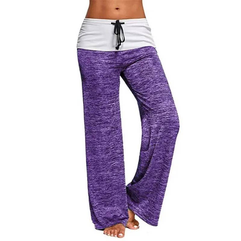 Syrrios Gifts LLC - Wholesale Lounge Sweatpants/Joggers - Women's - Women’s Cozy Pajama Lounge Pants Wide Leg High Waist 0