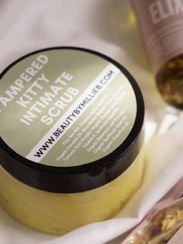 Skämt Kitty Intim Scrub för wholesale av Beauty by Millie B
