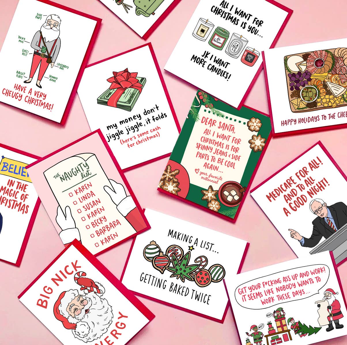 Brittany Paige - Wholesale Season's Greetings Card - Cheeseboard Queen Holiday Card2