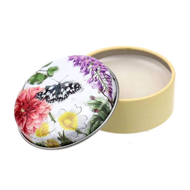 Puckator Ltd – wholesale Lip Balm – Butterfly Meadows Lip Balm in a Tin3