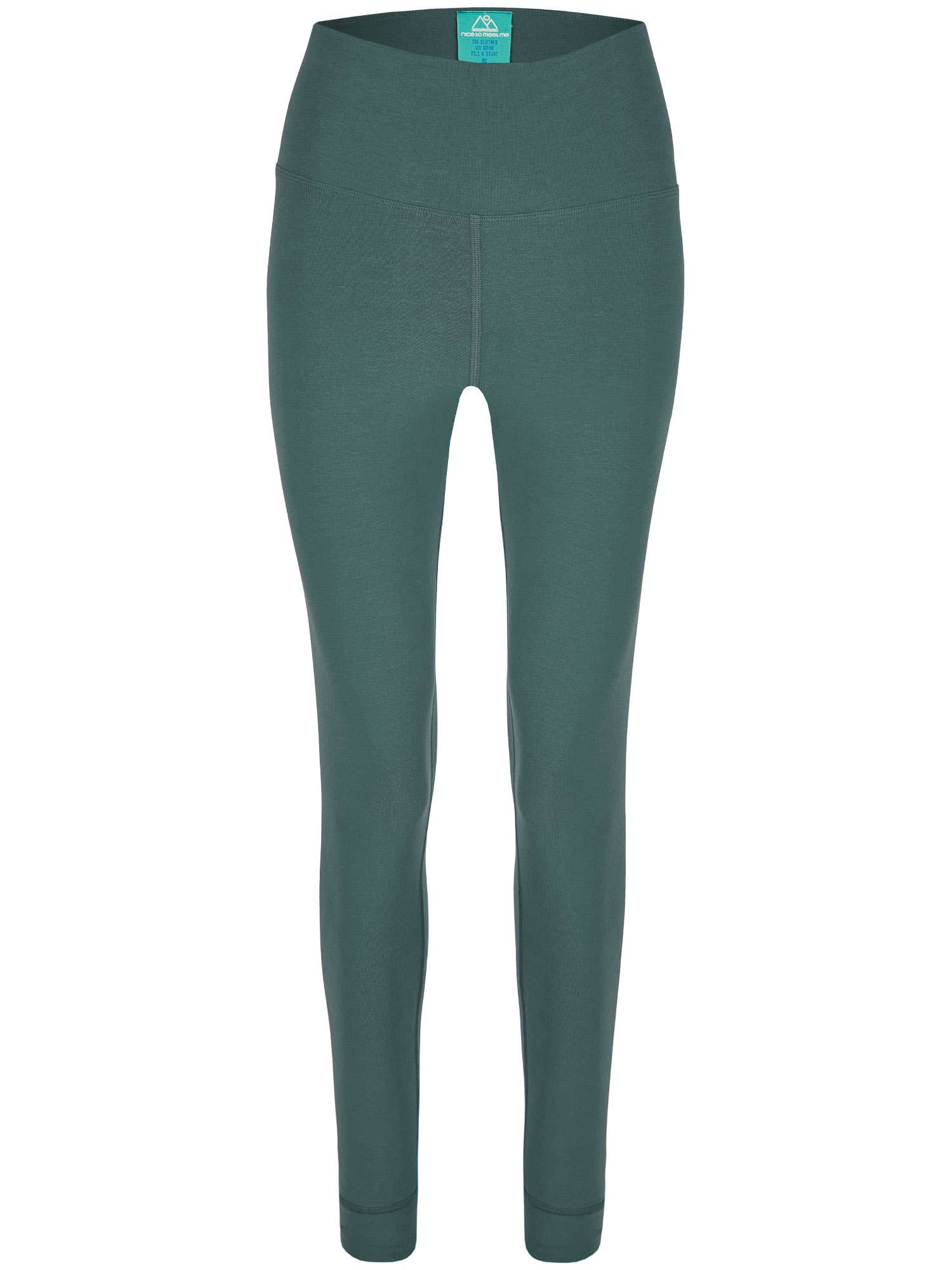 Nice to meet me - Vendita all'ingrosso Leggings sportivi/loungewear - Donna - Leggings essenziali in cotone biologico3