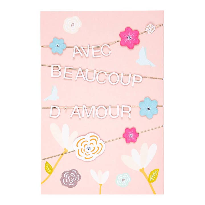 Kort Med mycket kärlek för wholesale av Draeger Paris