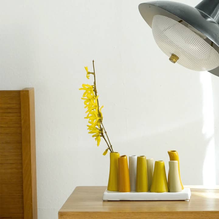 Chive - Wholesale Vase - Pooley Colorful Bud Vase For Flower Arranging Rectangular47