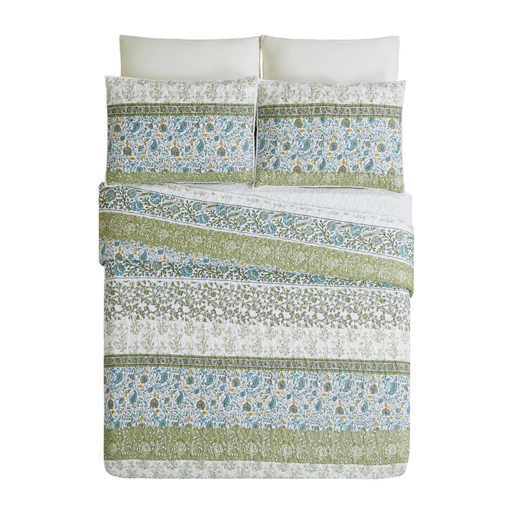 Peking Handicraft - Wholesale Bedding Set - Marseille Quilt Set - Modern Heirloom