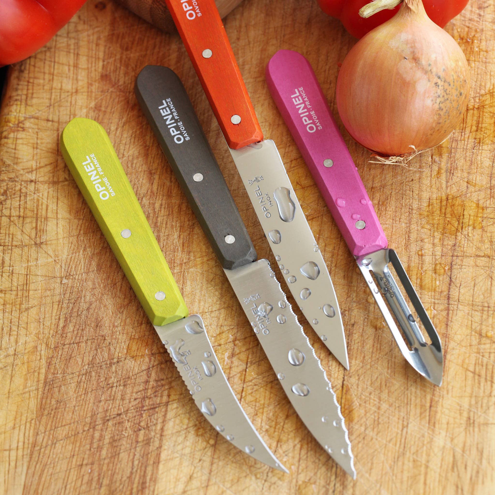 Opinel - Wholesale Knife Set - Les Essentiels Small Kitchen Knives Sets3