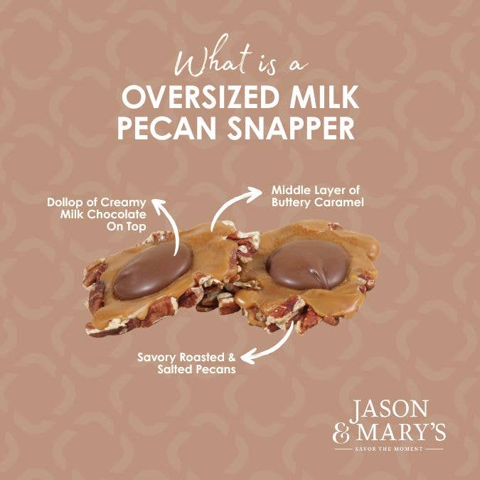 Coblentz Chocolate Company - Wholesale Chocolate Covered Sweets - Milk Chocolate Pecan Snappers3