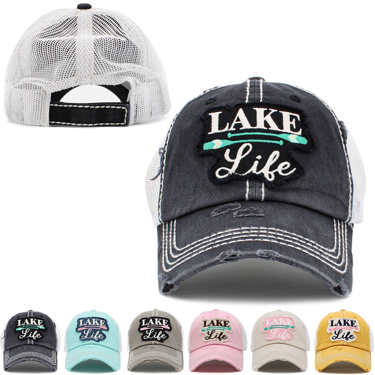 Wholesale Lake Life Vintage Ballcap for your store - Faire