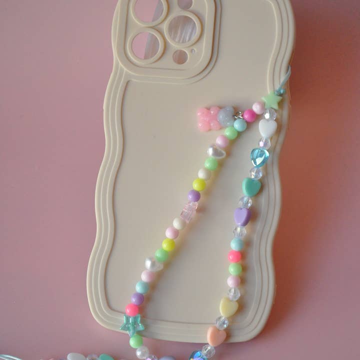 TheMellys - Wholesale Phonecase Strap - Gummy Bear Phone Strap, Bead Bag Charm, Y2K Bead Phone Strap