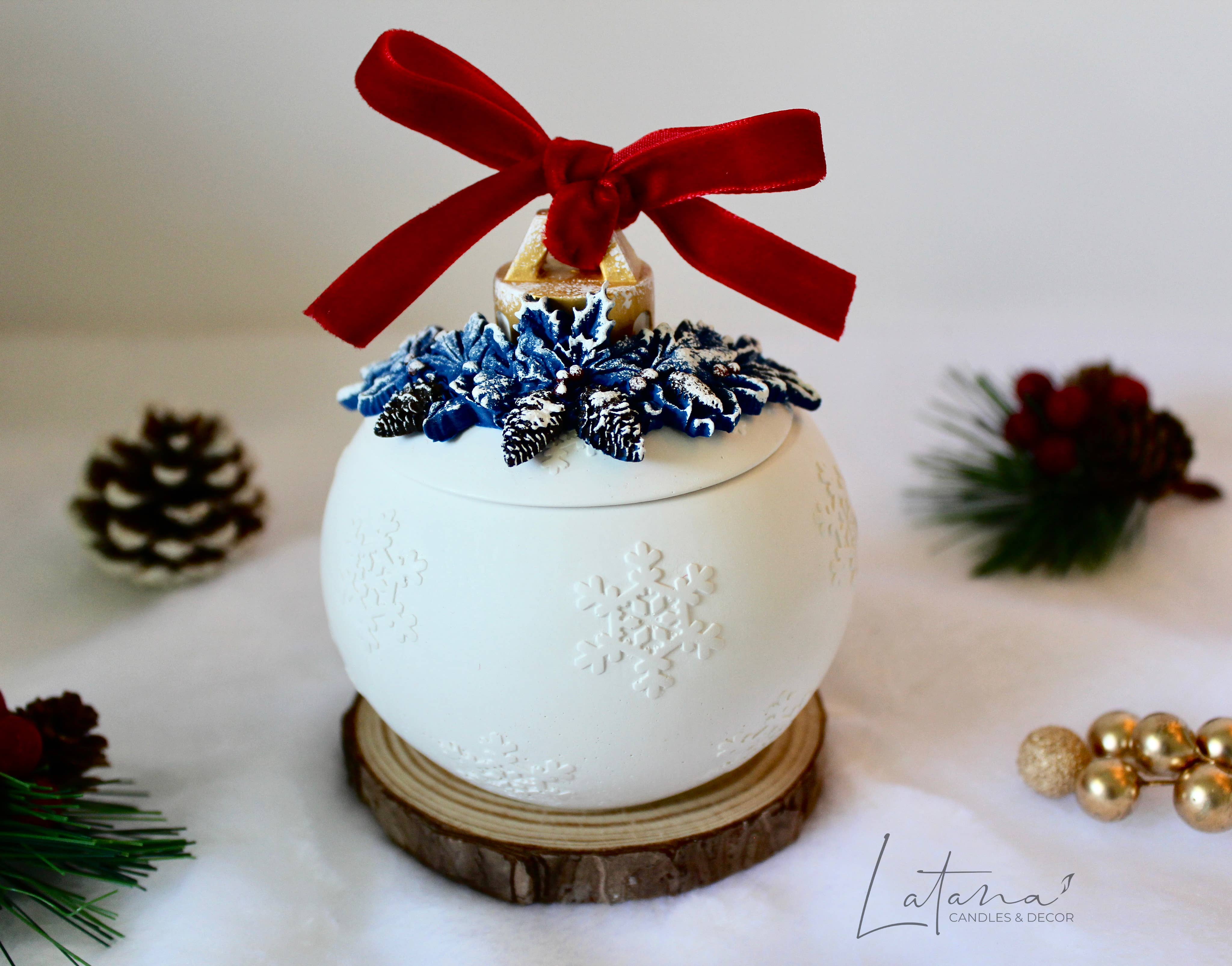 Latana Candles - Wholesale Jar/Filled Candle - Christmas candle | Christmas Ball Jar | Holiday Decor4